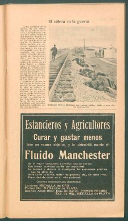 El cólera en la guerra