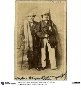 Porträt zweier Männer