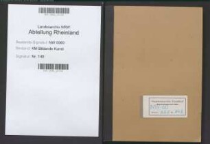 Ausstellung von Kulturkennkarten des Europarats.