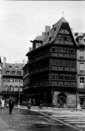 Straßburg: das Kammerzell'sche Haus am Münsterplatz
