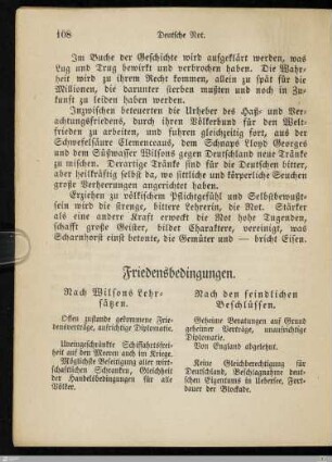Friedensbedingungen
