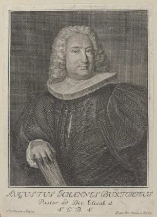 Bildnis des Augustus Johannes Buxtorfius