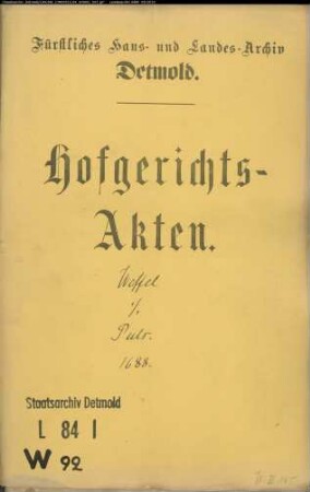 Weffel (Wöwel), Nevelin gegen Henrich Puls und Kons. - Beleidigung