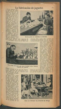 La fabricación de juguetes