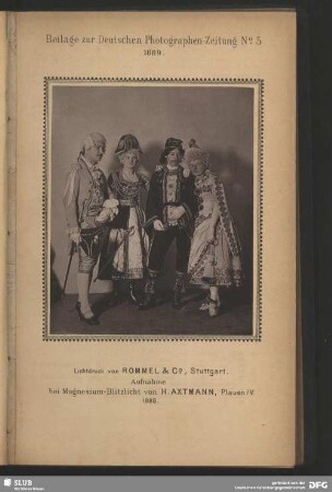 Beilage zur Deutschen Photographen-Zeitung No. 5