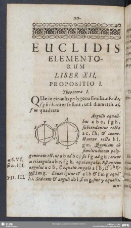 Euclidis Elementorum Liber XII
