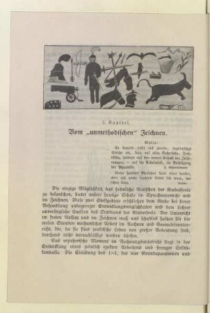 2. Kapitel. Vom "unmethodischen" Zeichnen.