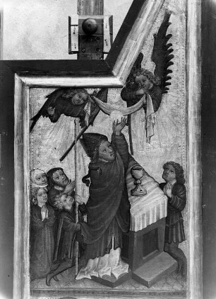 Martinsaltar : Martinsaltar. Tempera, Fichtenholz (um 1430). Flügel. Graz: Steiermärkisches Landesmuseum Joanneum