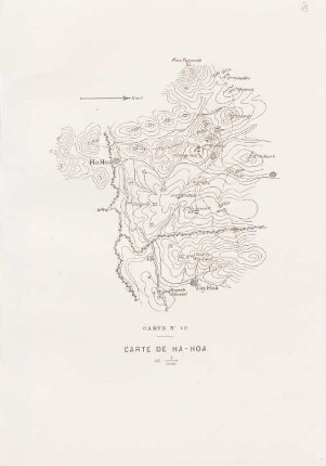 Carte No. 10. Carte de Ha-Hoa