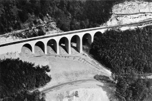 Malakoffbrücke, km 152,323 - km 152,436 Luftaufnahme
