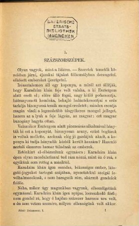 Jókai Mór összes művei, 11,1