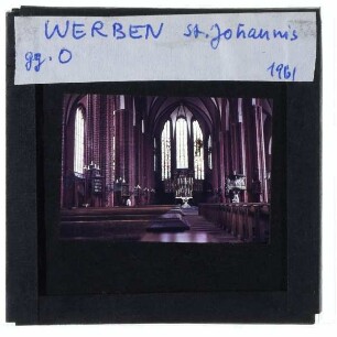 Werben (Elbe), St. Johannis : Innenansicht
