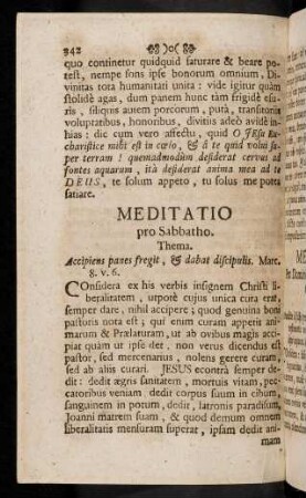 342-353, Meditatio pro Sabbatho; ...