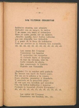 Los últimos charruas