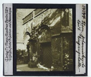 Thorn, St. Johannis : Außenansicht, N-Eingangshalle