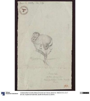 Marie Schinkel am Klavier