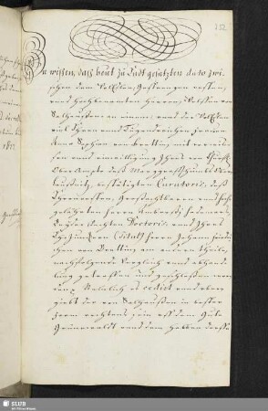 Zu wißen, daß heut zu Endt gesatzten dato zwischen... [Vergleich betreffend Gut Grünewald und Sella, 1636]