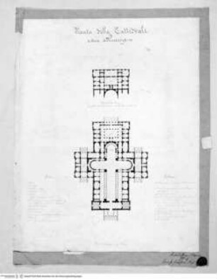 Kathedrale, Grundriss