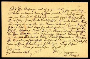 5-10-2-6.0000: Boser, Friedrich, Genremaler; diverse Schreiben ff.: Autographensammlung