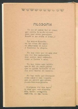 Filosofía