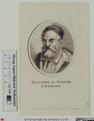 Bildnis Jacopo od. Giacomo Da(l) Ponte, gen. il Bassano
