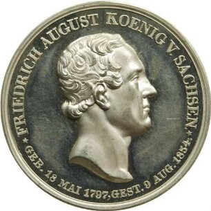 König Friedrich August II. - Tod