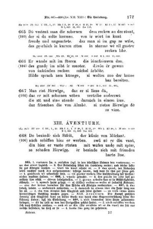 XIII. Àventiure.