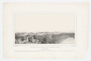 Vue générale des ruines de la citadelle d’Anvers, Blatt 24 der Folge "Siège d’Anvers"