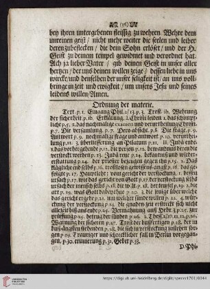 Ordnung der materie