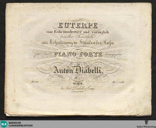 Erstes Potpourri nach Motiven der Oper: Vielka, von G. Meyerbeer
