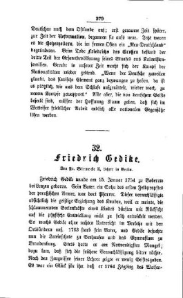 Friedrich Gedike