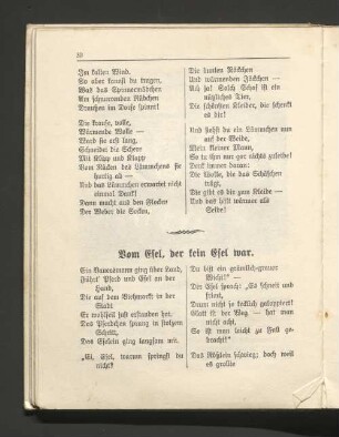 Vom Esel, der sein Esel war