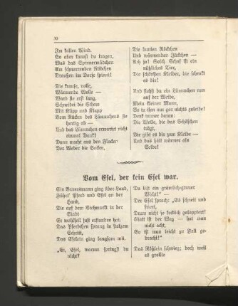 Vom Esel, der sein Esel war