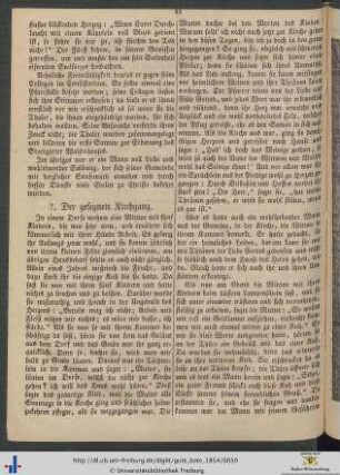 Der gesegnete Kirchgang.