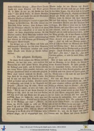 Der gesegnete Kirchgang.