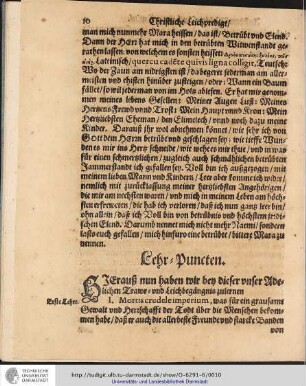 Lehr-Puncten.