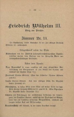 Friedrich Wilhelm III.