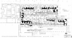Stuttgart Hbf: Empfangsgebäude Reisezentrum Straßenebene Lüftungsplan