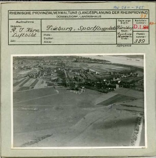 Duisburg-Neuenkamp, Flugplatz und Zeche Diergardt