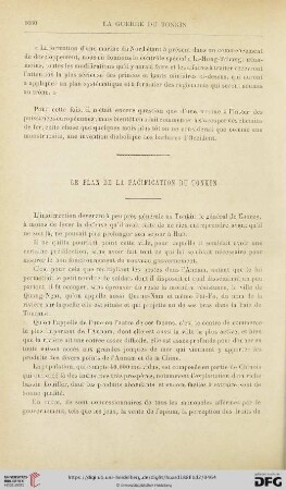 Le plan de la pacification … Expédition de Than-Moi