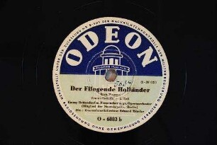 Der fliegende Holländer : Senta-Ballade; 2. Teil / Rich. Wagner