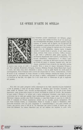 Ser.2: Le opere d'arte di Spello, [1]