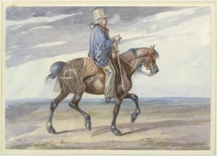 Reitender Bauer
