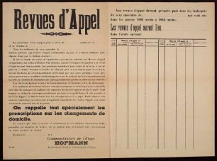 "Revues d'Appel" (No. 225)