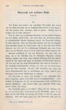 266-278 Naturrecht und positives Recht : Schluß
