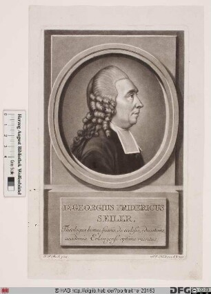 Bildnis Georg Friedrich Seiler