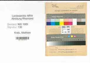 Entnazifizierung Matthias Kratz , geb. 23.11.1898 (Polizeimeister)