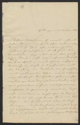 Brief an Sebastian Hensel : 30.10.1858