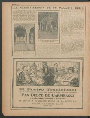 La magnificencia de un palacio indio