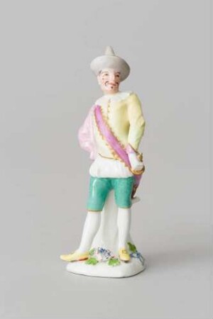 Plastik: Capitano (Figur aus der italienischen Komödie)